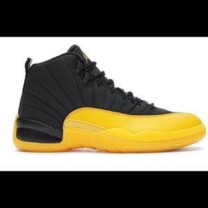 Jordan 12 Retro Black University Gold
